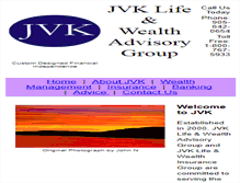 Tablet Screenshot of jvkgroup.com
